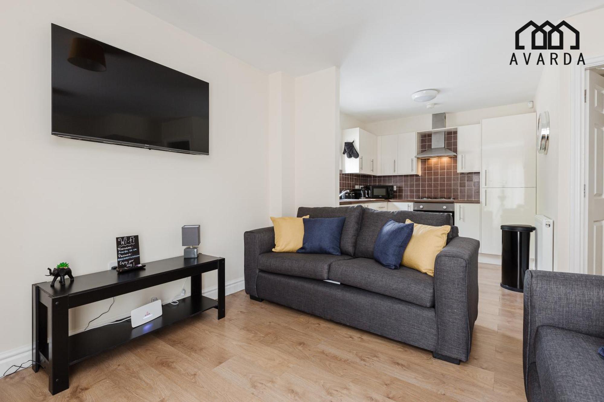 Oxheys House - 5 Bedrooms Contractors Parking بريستون الغرفة الصورة