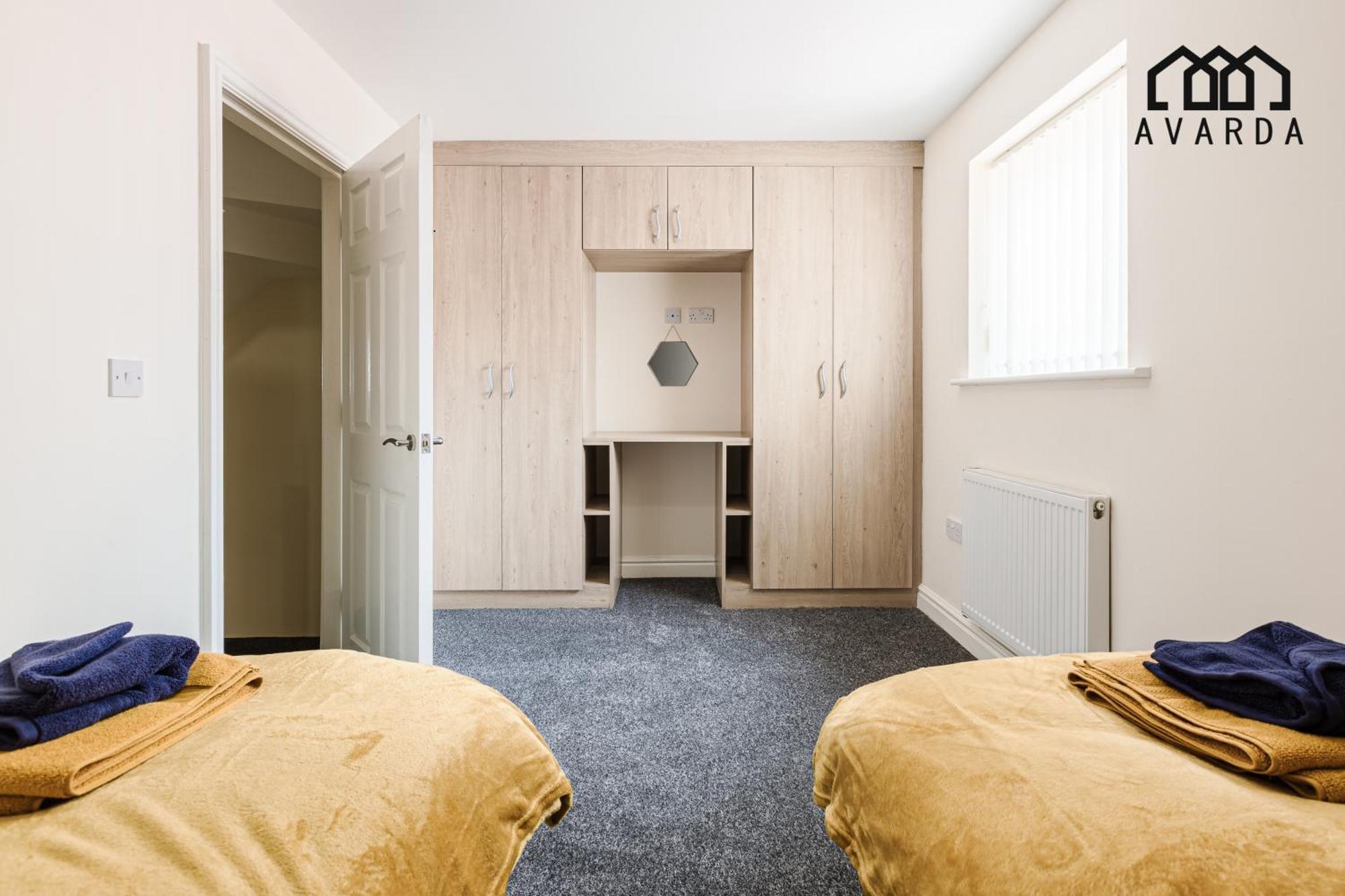 Oxheys House - 5 Bedrooms Contractors Parking بريستون الغرفة الصورة